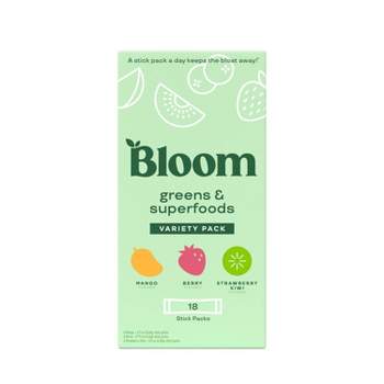 Bloom Nutrition Super Greens Powder Smoothie and Juice Mix, Probiotics for  Digestive Health & Bloating Relief for Women, Mango + Milk Frother High
