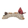 Transpac Resin 9.5 in. Multicolor Christmas Cardinal Candle Holder - 4 of 4