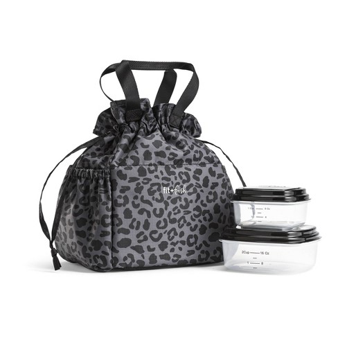 Fit & Fresh Athleisure Carli Lunch Kit Set - Marble