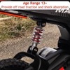 Electric Dirt Bike for Kids, 24V 350W Kids Electric Motorcycle, 3-Speed Modes, Metal Suspension, Children Ride-On Motocross Dirt Bike for 3-8 - 4 of 4