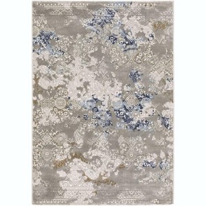 Oriental Weavers Easton Contemporary Rug 7111F in Grey Runner 2' 2" X 7 ' 8" - 1 of 4