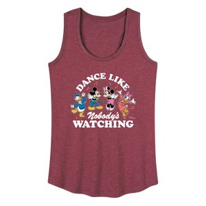 Women's - Disney - Mickey & Friends Graphic Racerback Tank - 1 of 4