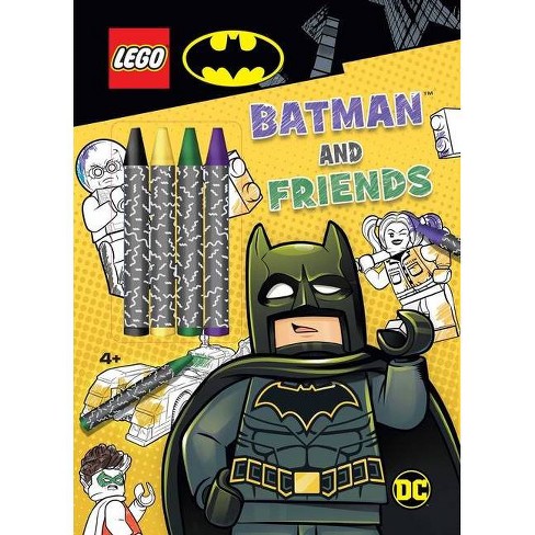 Lego Batman: Batman And Friends - (coloring & Activity With Crayons) By  Ameet Publishing (paperback) : Target