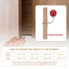 Unique Bargains Ceramic Coat Key Hanging Drawer Wardrobe Cabinet Handles 4 Pcs - 4 of 4