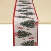 Unique Bargains Christmas Table Runner Red Green White 72"x13" 1 Pc - 4 of 4
