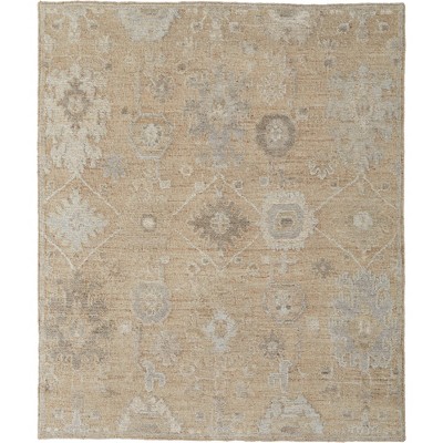 Grafton Transitional Floral & Botanical Tan/Gray/Ivory Area Rug