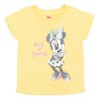 Mickey Mouse & Friends Minnie Toddler Girls 3 Pack Graphic T-Shirt Pink / Yellow/ Blue  - 2 of 4