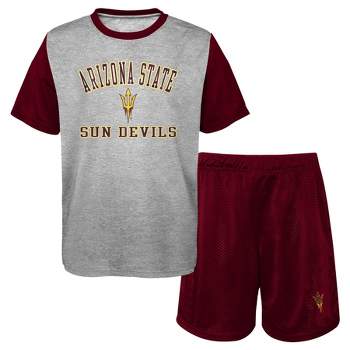NCAA Arizona State Sun Devils Toddler Boys' T-Shirt & Shorts Set