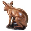 Design Toscano The Observant Sitting Fox Cast Bronze Garden Statue - 3 of 4