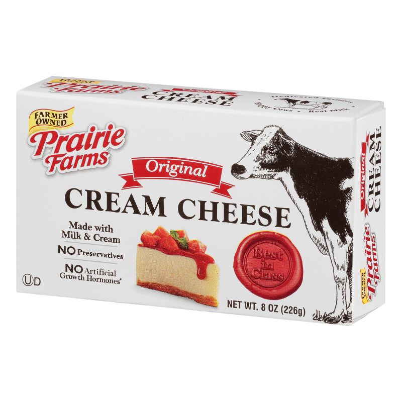 Prairie Farms Original Cream Cheese - 8oz, 3 of 5
