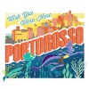 Juniors Womens Luca Portorosso Wish You Were Here T-Shirt - 2 of 4