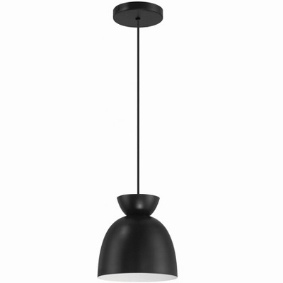 Craftmade Lighting Ventura Dome 1 - Light Pendant in  Flat Black