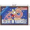 Trends International Looney Tunes x Team USA - Believe In Yourself Framed Wall Poster Prints - 3 of 4
