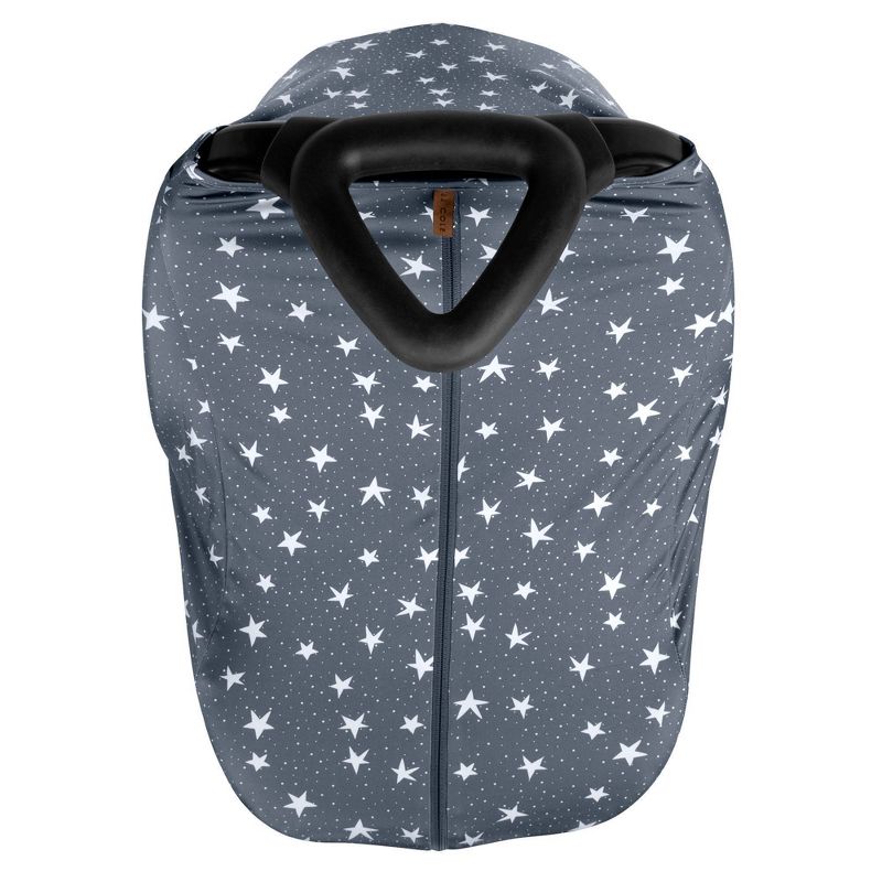 JJ Cole DreamGuard Packable Car Seat Canopy - Breathable &#38; Adjustable Infant Car Seat Cover - Stars, 2 of 5