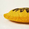Round Embroidered Sun Fringe Decorative Throw Pillow Gold - Opalhouse™ designed with Jungalow™ - image 3 of 3