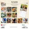BrownTrout Cat Lovers 2026 12"x24" Hanging Square Wall Calendar Plastic-Free - 2 of 4