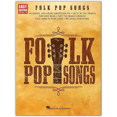 Hal Leonard Folk Pop Songs for Easy Guitar