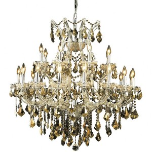 Elegant Lighting Maria Theresa 24 - Light Chandelier in  Chrome - 1 of 3