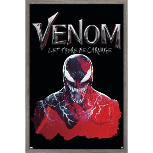 Trends International Marvel Venom: Let There be Carnage - Black and Red Framed Wall Poster Prints - 1 of 4