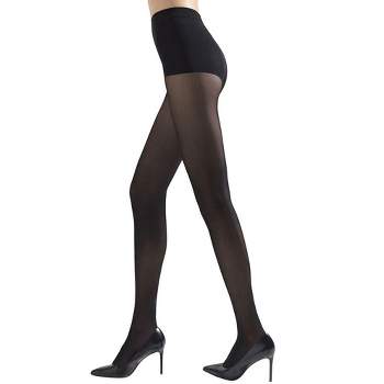 Hanes Premium Women's Perfect Leg Boost Energizing Tights - Jet Black :  Target