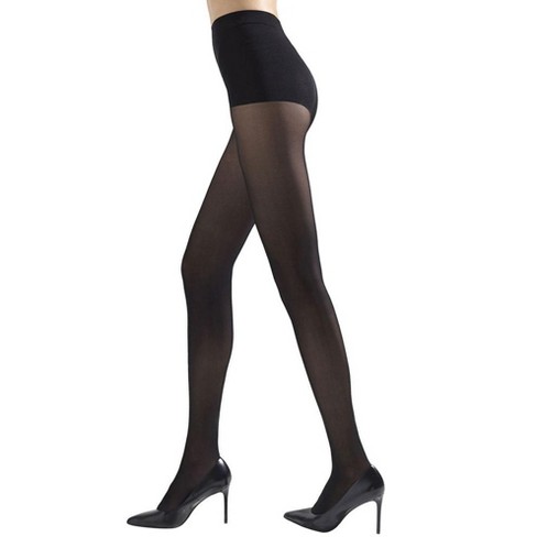 Lechery Women's Lace Print Tights (1 Pair) - L/xl, Black : Target