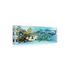 Trademark Fine Art -Jean Plout 'Mermaid Under The Sea 1' Canvas Art - 4 of 4
