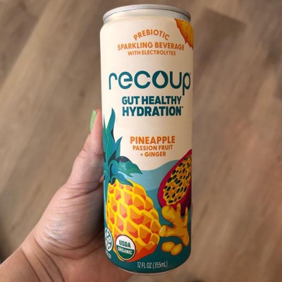 ダイエットドリンク ReHope Recoup Pineapple Passionfruit Ginger Sparkling Hydration - 12 fl