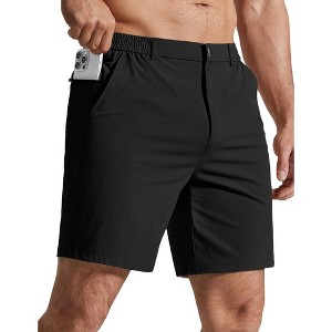 COOFANDY Golf Shorts for Men Stretch Expandable Waistband Dress