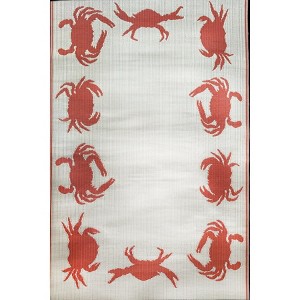 Mad Mats Crab Orange & Cream - 1 of 3