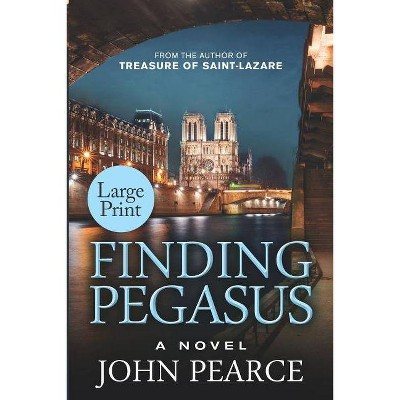 Finding Pegasus (Large Print) - (Eddie Grant) by  John Pearce (Paperback)