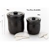 3L Ceramic Fermentation Crock with Weights - All-in-One Stoneware Jar for Sauerkraut, Pickling & Kombucha - 2 of 4