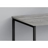Monarch Specialties Computer Desk Home Office Laptop Left Right Set-Up Storage Drawers 40InchL Work Metal Laminate Grey Black Contemporary Modern - 3 of 4