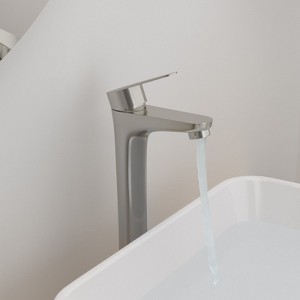 PAGED Bathroom Sink Faucet Single Handle Tall Sink Faucet with Ceramic Disc Cartridge, Faucet for Bathroom Sink - 1 of 4