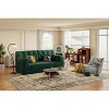 TiramisuBest 78.8in Modular Sofa Convertible Sofa, Floor-Standing Sofa Bed with Armrests, Comfortable Sofa for Living & Bedroom, Green - 3 of 4