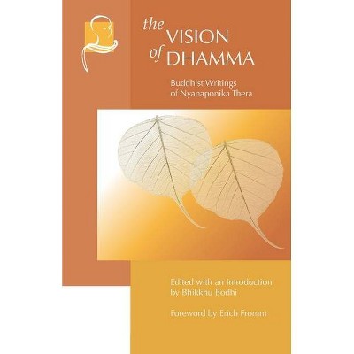 The Vision of Dhamma - by  Erich Fromm & Bhikkhu Bodhi (Paperback)