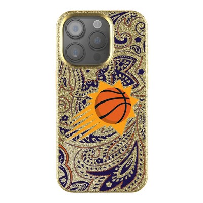 Keyscaper NBA Paisley Bling Cell Phone Case for iPhone 14 Pro