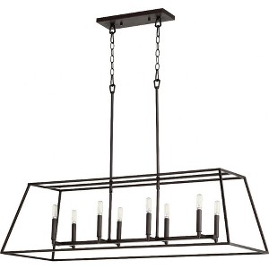 Quorum Lighting Gabriel 8-Light Bronze Linear Pendant - 1 of 1