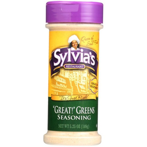 Sylvia's Seasoning Great Greens - Case of 12 - 5.25oz - image 1 of 4