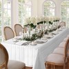 Elrene Denley Stripe Jacquard Stain Resistant Tablecloth ~ Elrene Home Fashions - 2 of 3