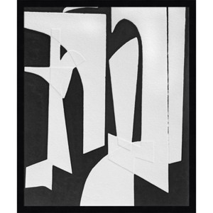21" x 25" Spanish Arches II by Rob Delamater Wood Framed Wall Art Print - Amanti Art: Modern Decor, Lithograph, Hardwood Frame, Wire Mount - 1 of 4