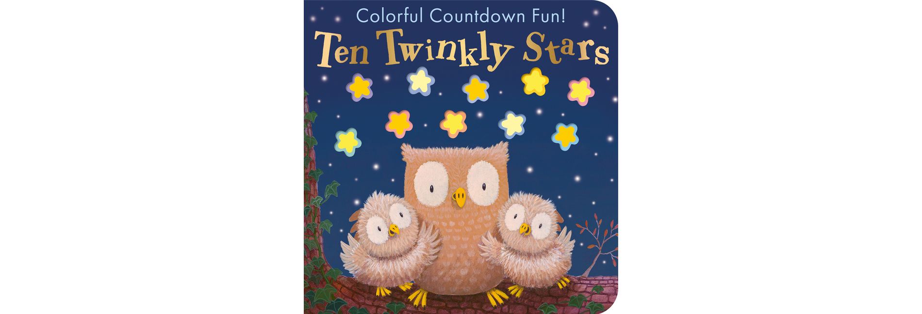 Ten Twinkly Stars - by Tiger Tales (Board Book)