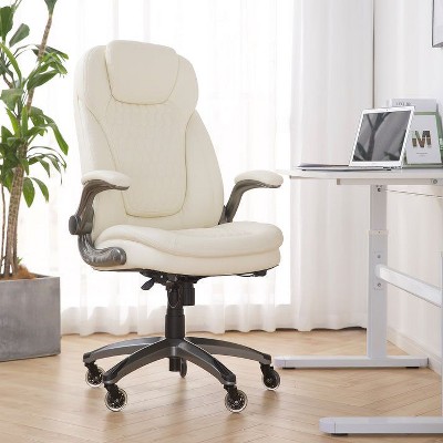 COLAMY Ergonomic Executive Office Chair with Rubber Wheels