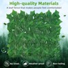 GOTGELIF 13Ft x 3.2Ft Wall Screen Faux Leaf Privacy Fence Decoration Eco-Friendly for Balcony & Garden - 2 of 4