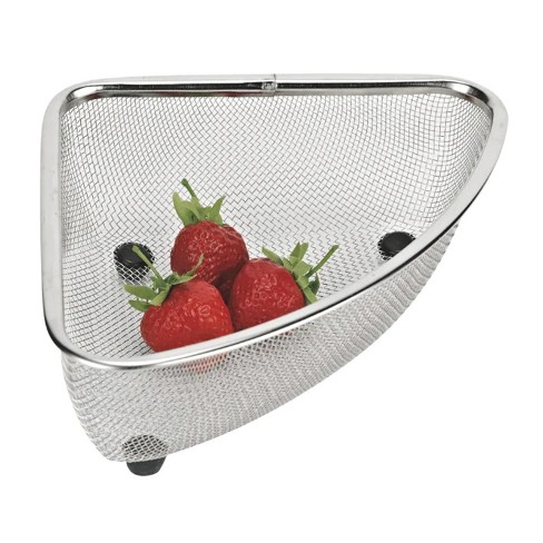 Better Houseware Stainless Steel Corner Sink Strainer : Target