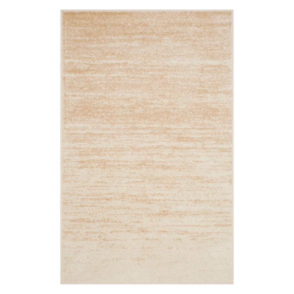 3'x5' Ombre Design Accent Rug Champagne/Cream - Safavieh