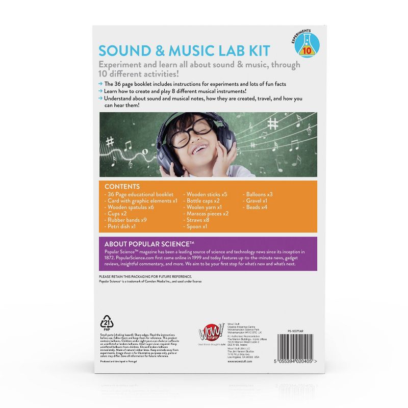 Popular Science Sound and Music Lab Kit, 3 of 8
