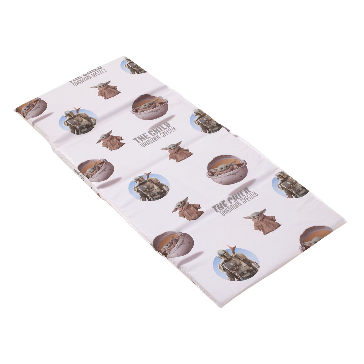NoJo Star Wars The Mandalorian "The Child" Green, Tan, White Preschool Nap Pad Sheet