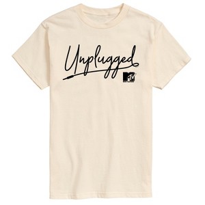 Men's - MTV - Unplugged Logo Short Sleeve Graphic T-Shirt - 1 of 4