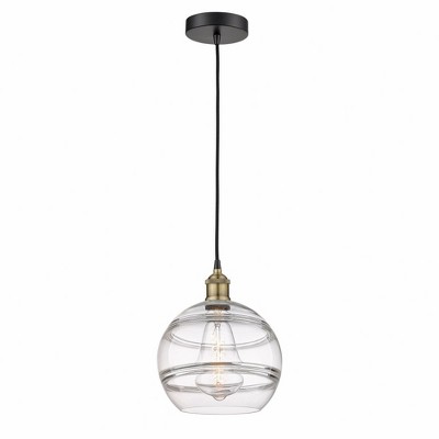 Rochester - 1 Light Cord Hung Mini Pendant In Industrial Style-11.63 Inches Tall and 10 Inches Wide