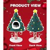 Chirstmas Cat Tree,Cat Christmas Tree Tower with Scratching Post for Indoor Large Cats,Xmas Party Decoration - 2 of 4